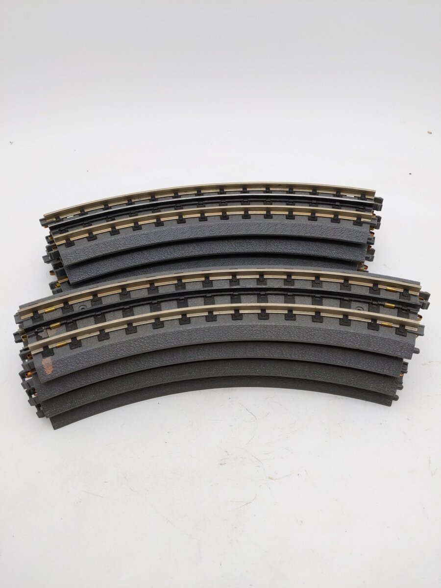 MTH 40-1002 RealTrax O31 Curved Track Sections (8) VG – Trainz