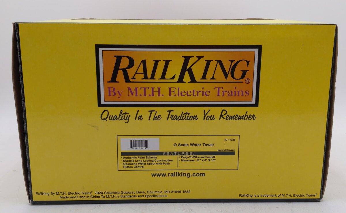 MTH 30-11028 O Operating Wood Water Tower EX/Box