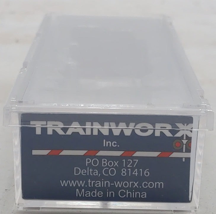 Trainworx Inc 2401-35 N D&RGW 100-Ton 4-Bay Hopper Car with Coal Load #19907