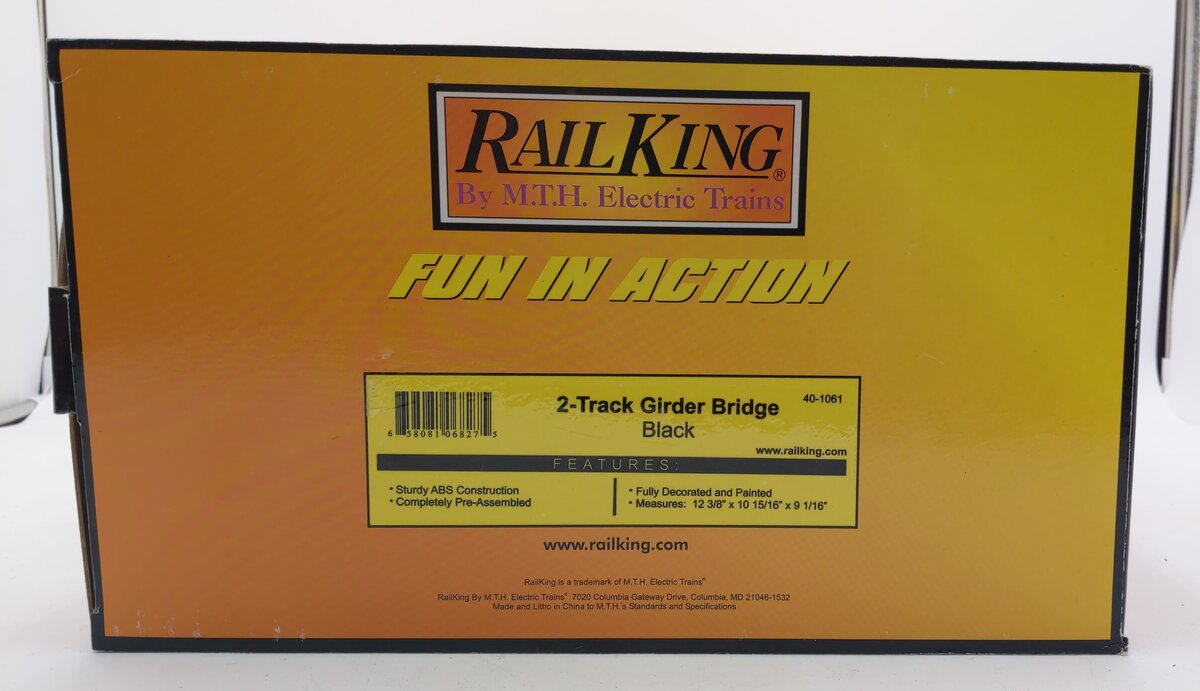 MTH 40-1061 O 2-Track Girder Bridge