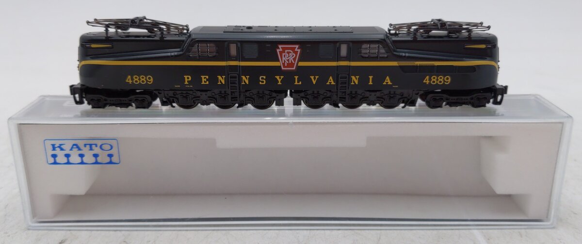 Kato 137-2011 PRR GG-1 Green/Single Stripe #4889 – Trainz
