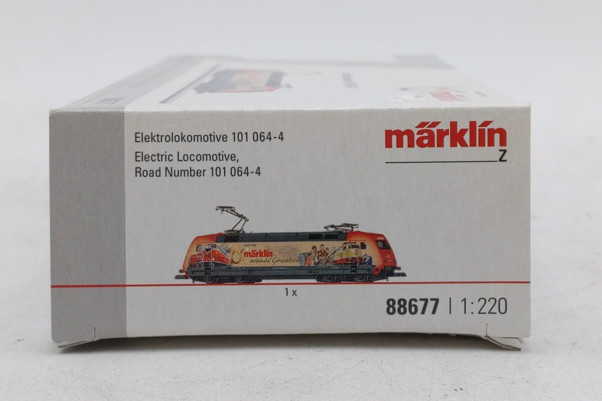 Marklin 88677 Z German Railroad Inc 160 Years Electric Locomotive #101064-4