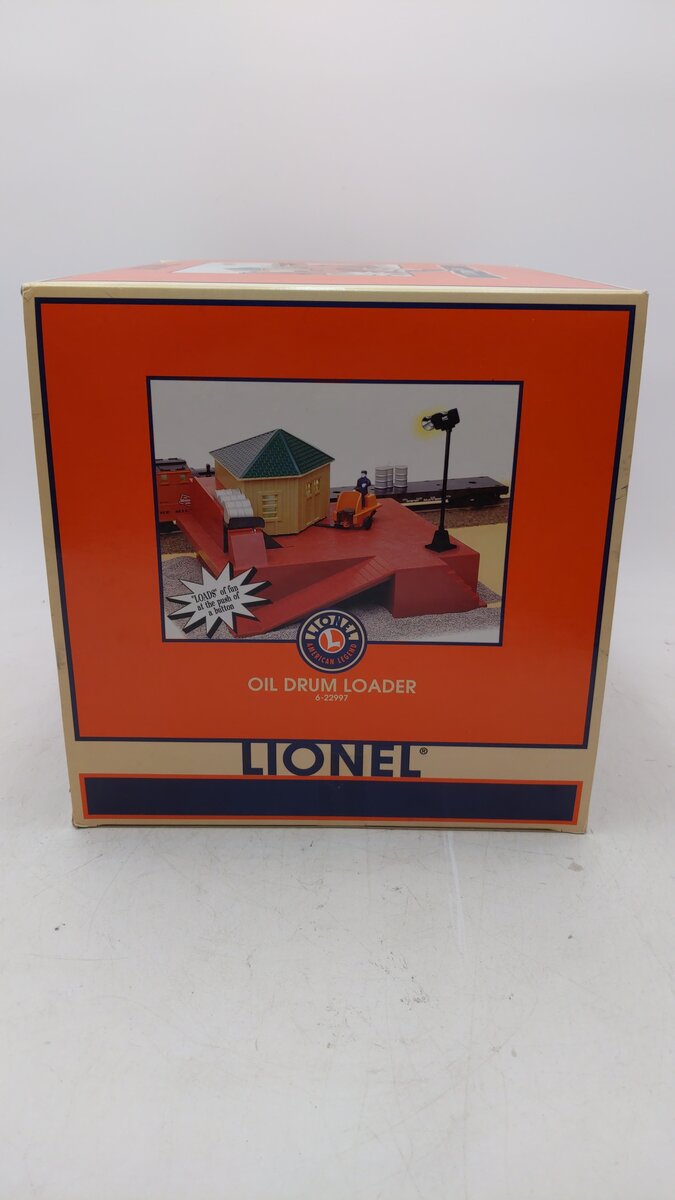 Lionel 6-22997 O Operating Oil Drum Loader