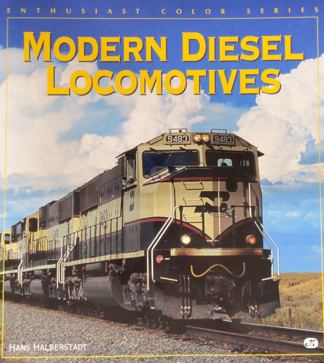 Modern Diesel Locomotives Paperback Book By Hans Halberstadt EX