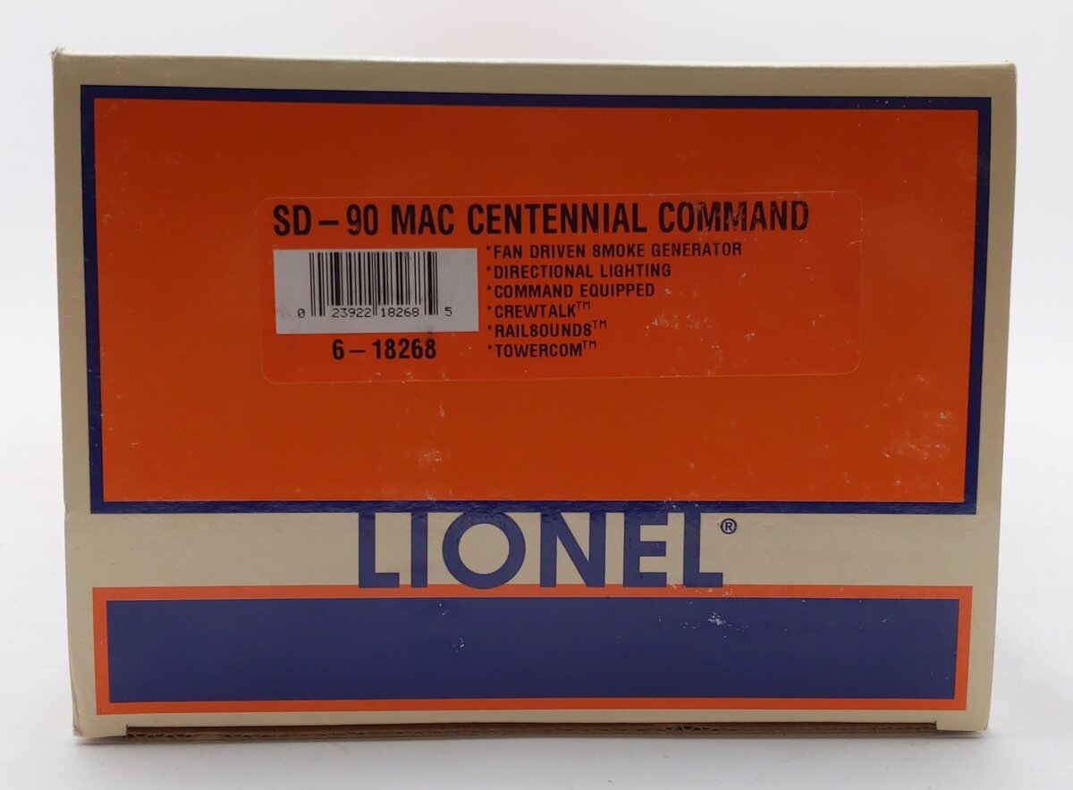 Lionel 6-18268 Lionel Centennial SD90MAC Diesel Locomotive - Command #2000 LN/Box