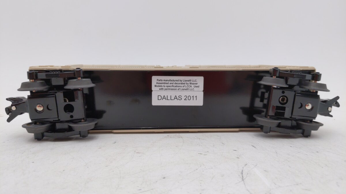 Lionel 6-72511 O Gauge LCCA Dallas 2011 Registration Car LN