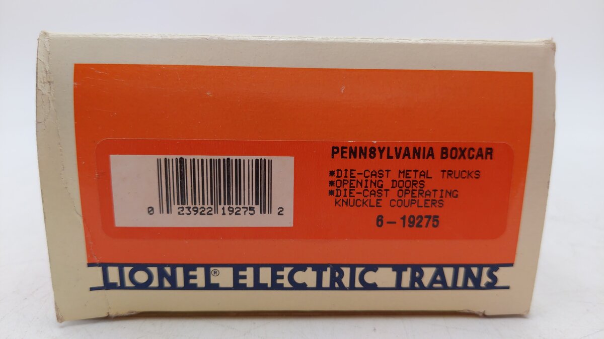 Lionel 6-19275 O Gauge Pennsylvania Boxcar #6464 LN/Box