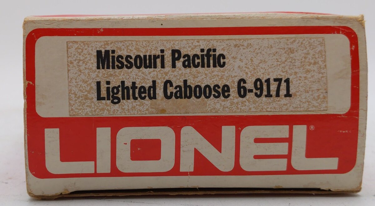 Lionel 6-9171 O Gauge Missouri Pacific Lighted Caboose EX/Box
