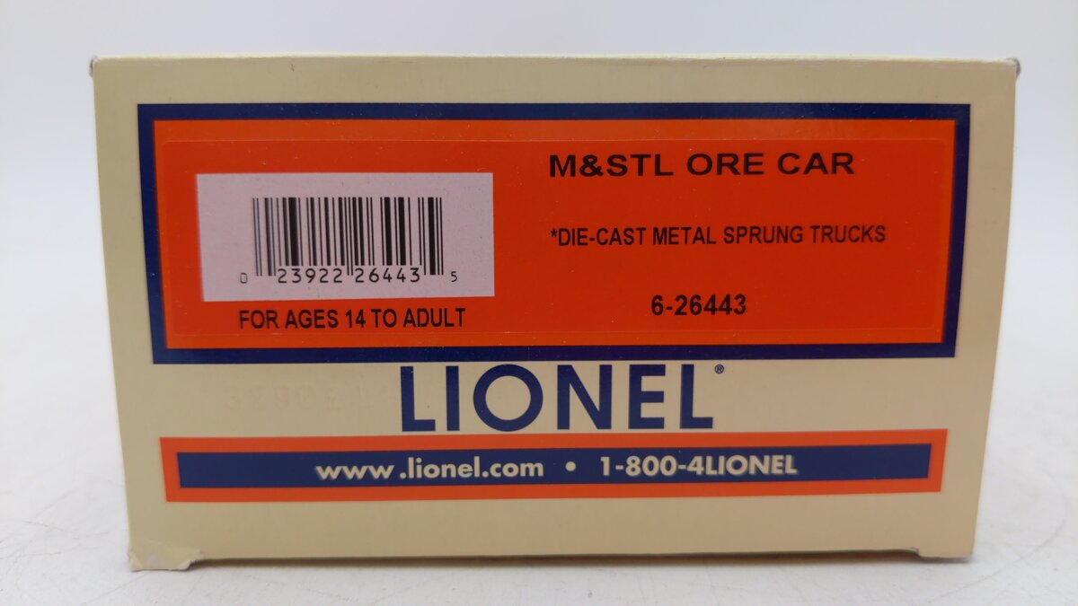Lionel 6-26443 O Minneapolis & St. Louis Ore Car