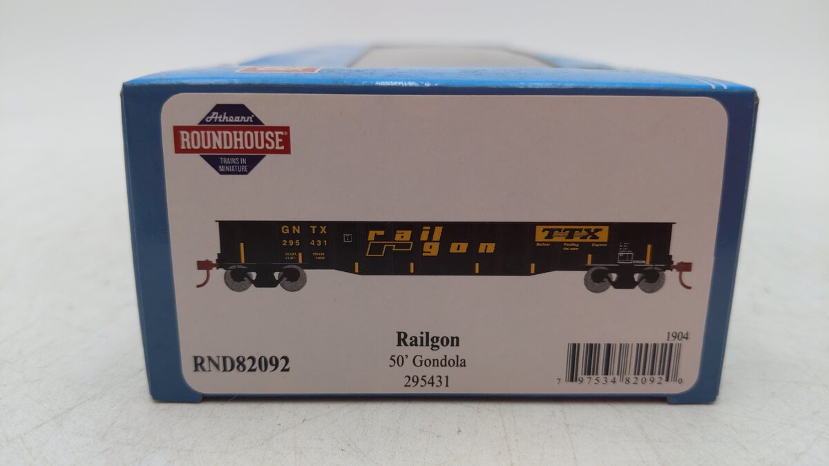 Roundhouse 82092 HO Railgon 50' Gondola #295431