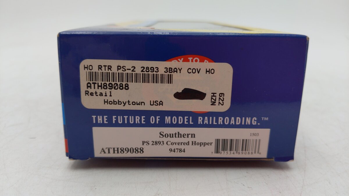 Athearn 89088 HO Southern Pacific PS-2 2893 3-Bay Covered Hopper #94784