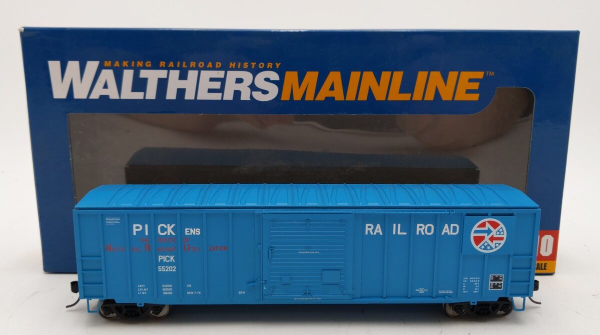 Walthers 910-2109 HO Pickens Railroad 50' ACF Exterior Post Boxcar #55202
