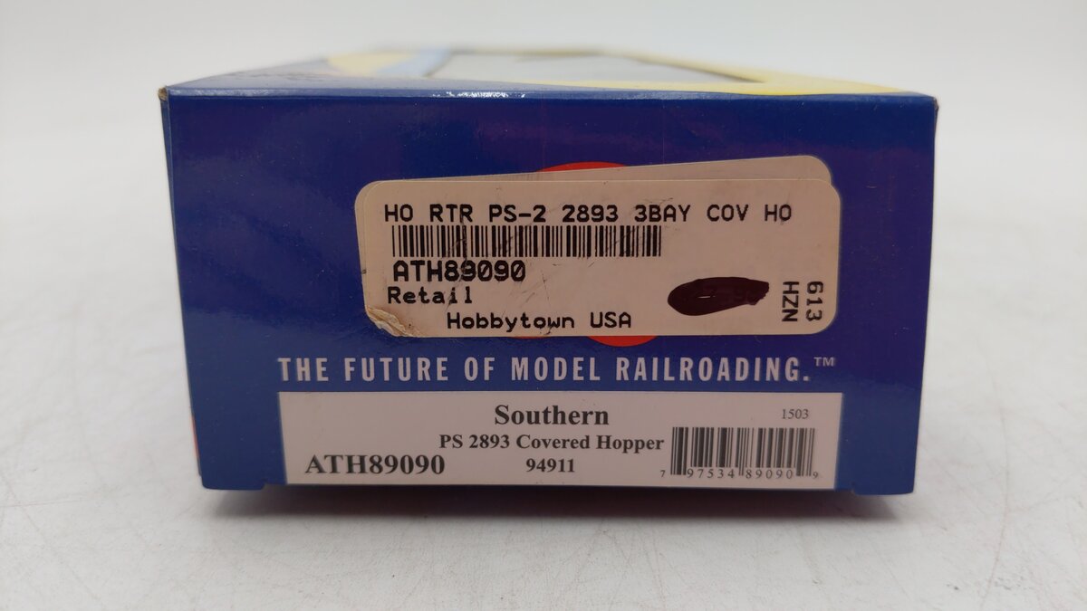 Athearn 89090 HO Southern Pacific PS-2 2893 3-Bay Covered Hopper #94911