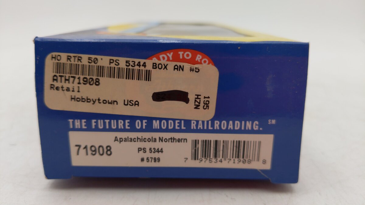 Athearn 71908 HO Apalachicola Northern 50' PS 5344 Boxcar #5799