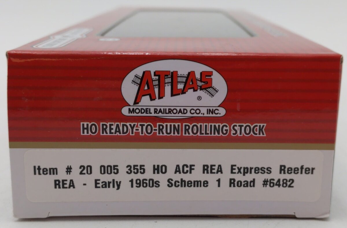 Atlas 20005355 HO Railway Express Agency Early Steel Express Reefer Car #6482