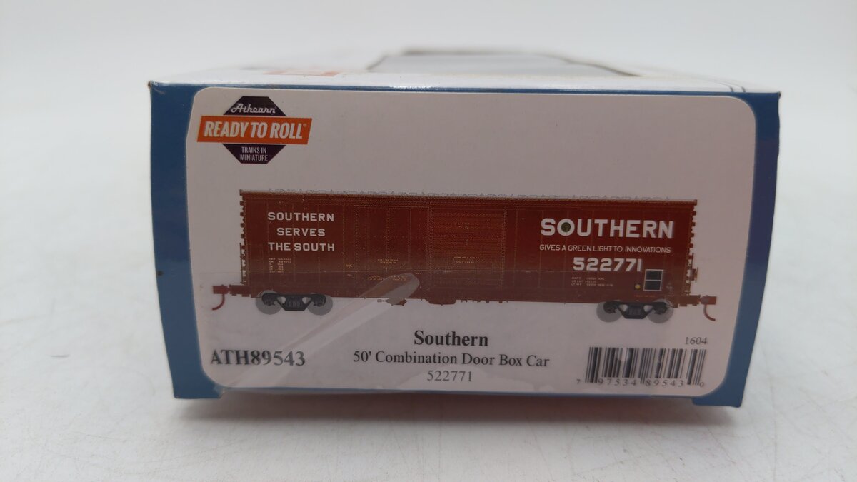 Athearn 89543 HO Southern RTR 50' Combo Door Box #522771