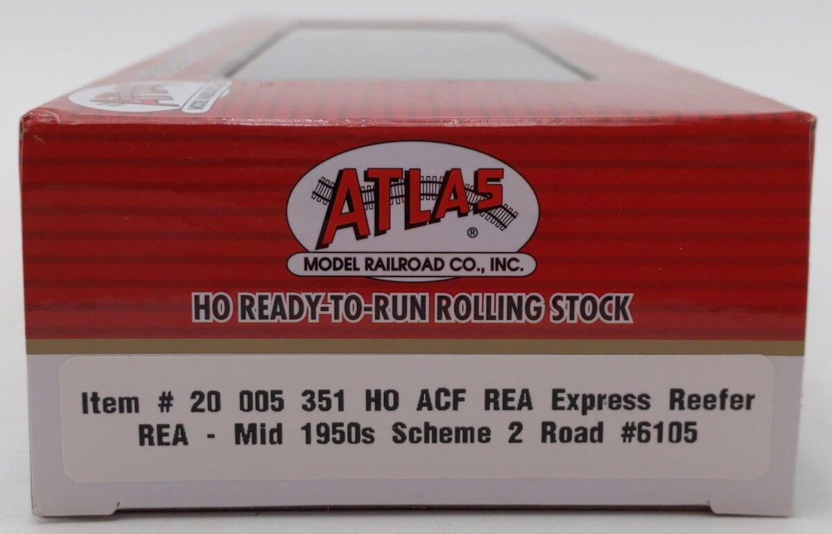 Atlas 20005351 HO Railway Express Agency MID Steel Express Reefer Car #6105