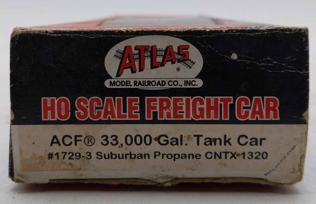 Atlas 1729 HO Suburban Propane ACF 33,000 Gallon Tank Car #CNTX1314