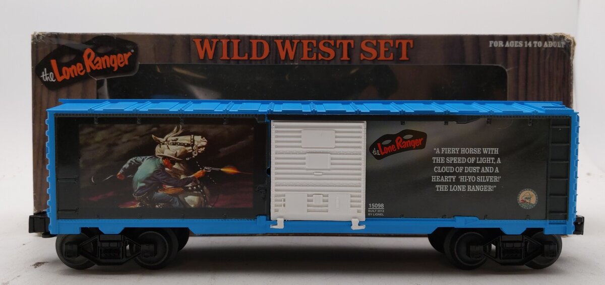 Lionel 6-15098 O Gauge Wild West Set Lone Ranger Boxcar – Trainz