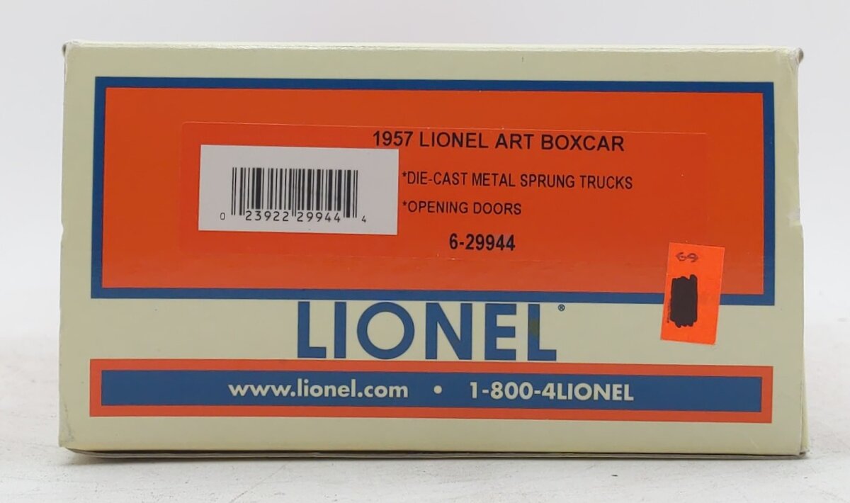 Lionel 6-29944 O Gauge 1957 Lionel Art Boxcar NIB