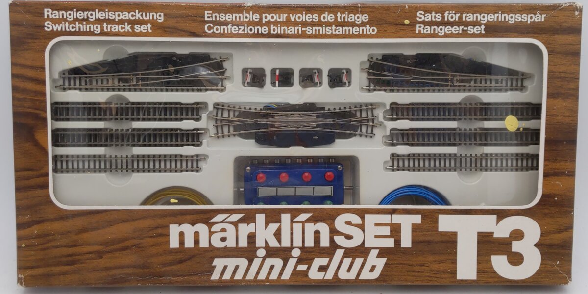 Marklin 8194 Z T3 Yard Track Switching Expander Set – Trainz