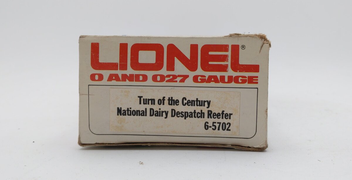 Lionel 6-5702 O Gauge National Dairy Despatch Reefer Car