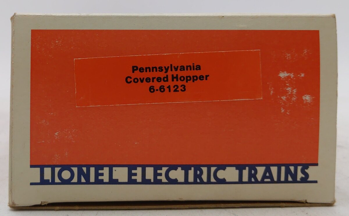Lionel 6-6123 O Gauge Pennsylvania 4-Bay Covered Hopper #6123 NIB