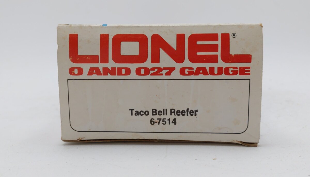 Lionel 6-7514 O Gauge Taco Bell Refrigerator Car #7514 LN/Box