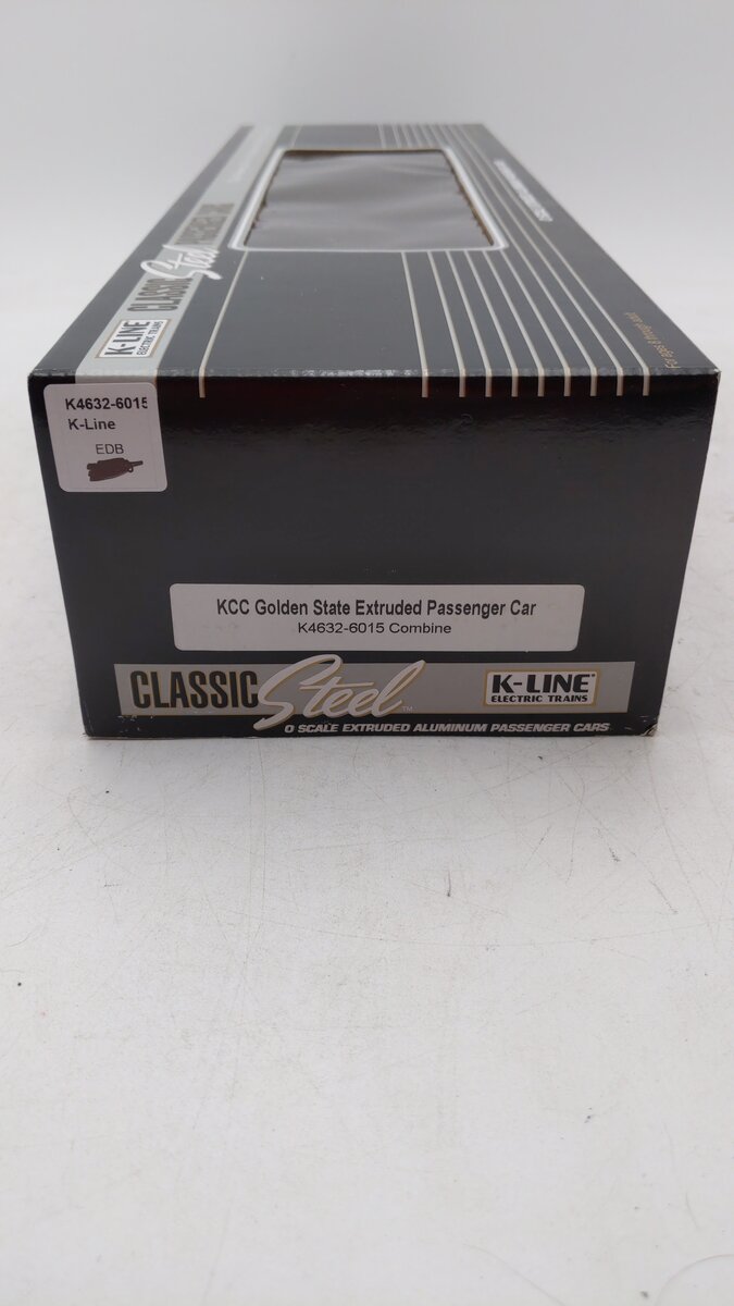 K-Line K4632-6015 O KCC Golden State 18" Aluminum Combine Car #6015 LN/Box