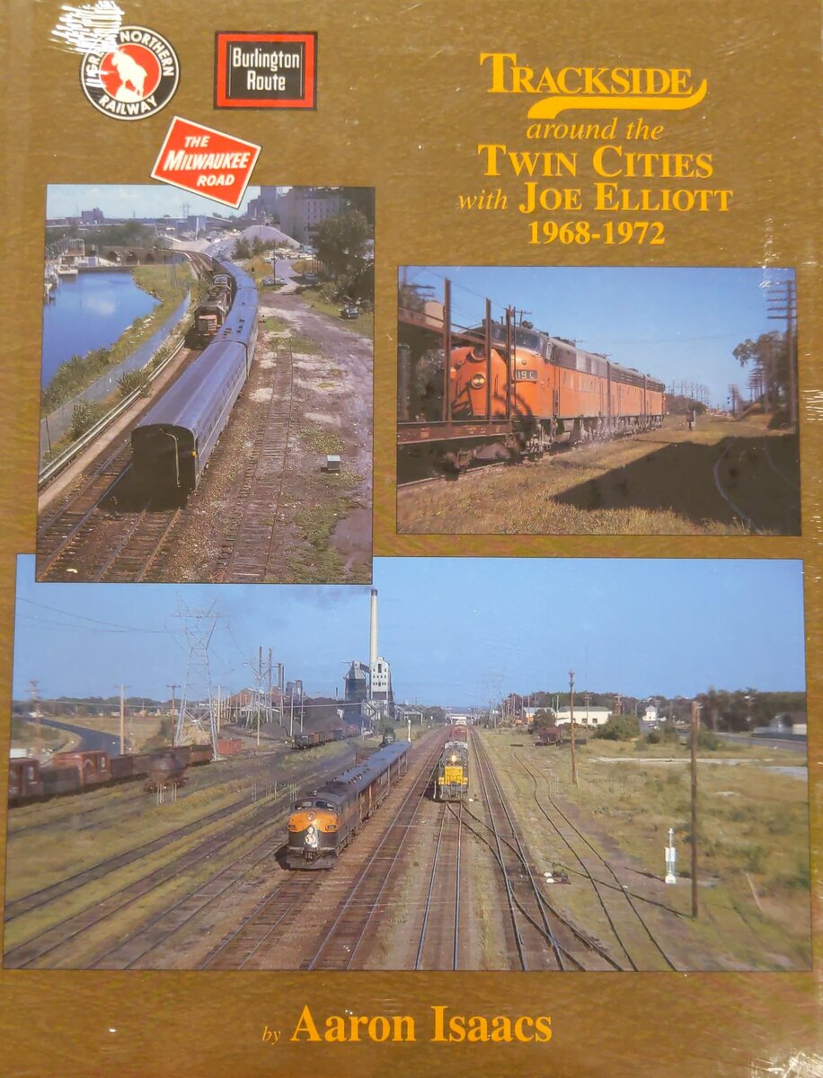 Trackside around the Twin Cities with Joe Elliott 1968-1972 Hardcover Book MT