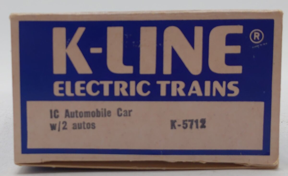 K-Line K5712 IC Automobile Car w/ 2 Autos LN/Box