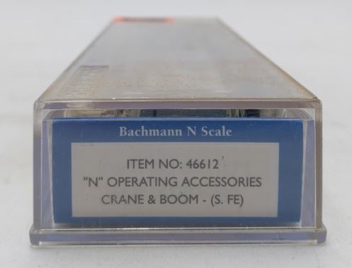 Bachmann 46612 N ATSF 250-Ton Operating Crane Car & Boom Tender