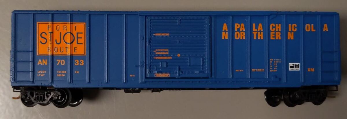 Micro-Trains 02500600 N Apalachicola Northern 50' SD Ribside Boxcar #7033 LN/Box
