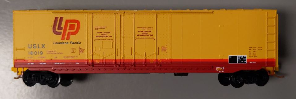 Micro-Trains 07500150 N LP 50' Standard Double Plug Boxcar #18019 LN/Box