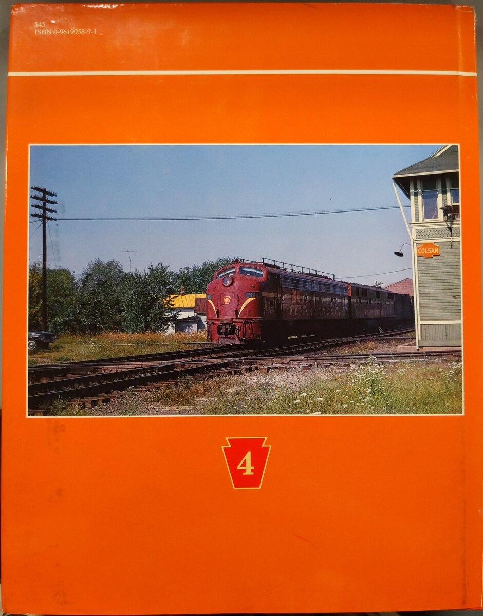 Pennsy Diesel Years, Vol. 4 Hardcover Book By Robert J. Yanosey VG