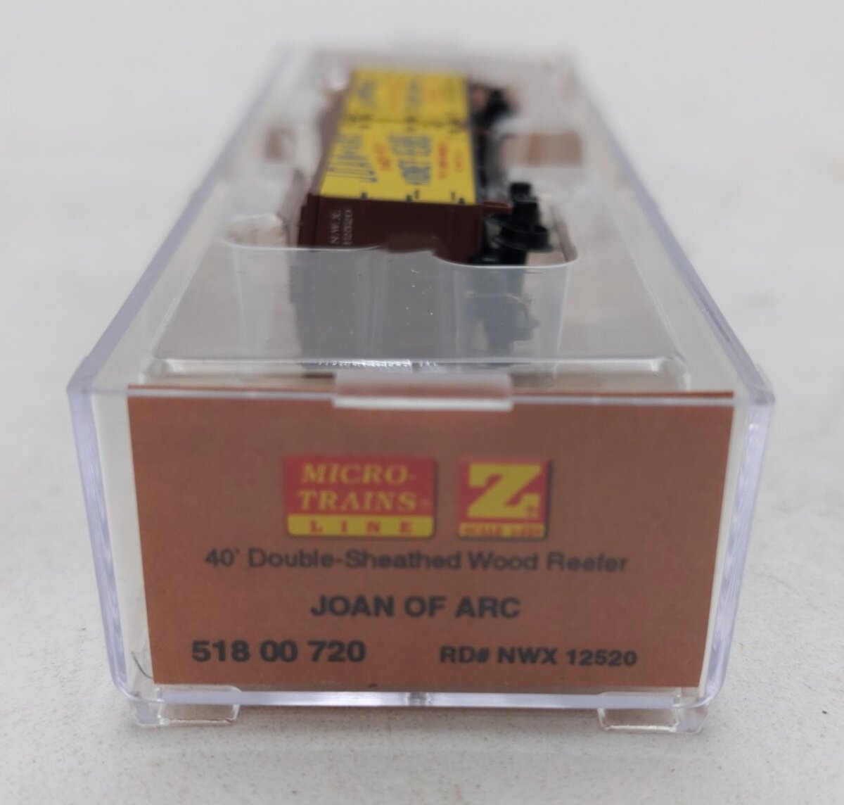 Micro-Trains 51800720 Z Joan of Arc 40' Double-Sheathed Wood Reefer #12520
