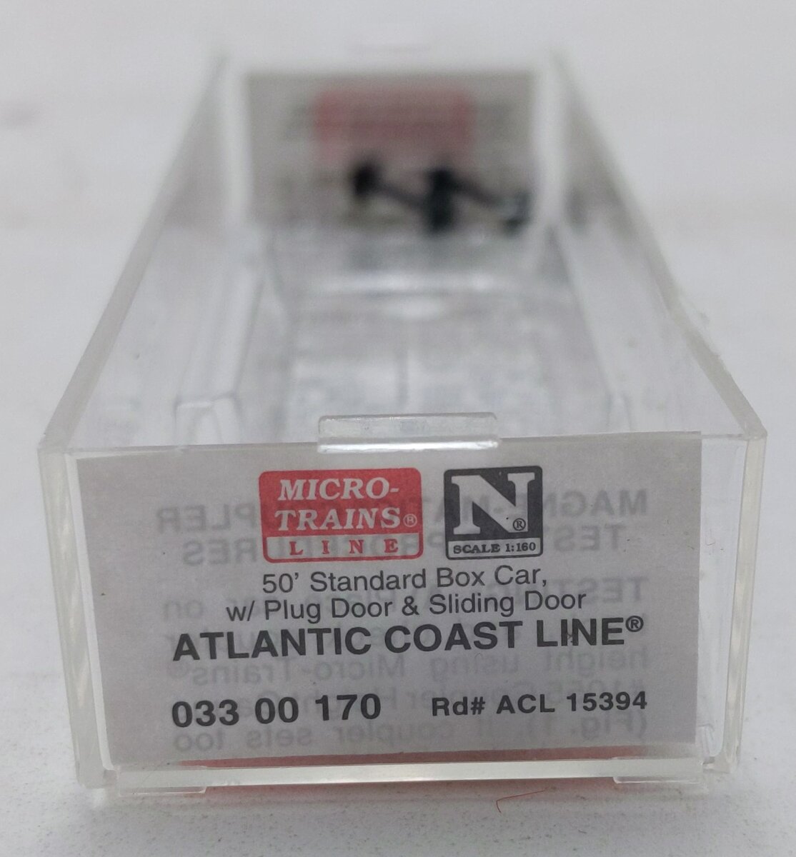 Micro-Trains 03300170 N ACL 50' Standard Plug & Sliding Door Boxcar #15394