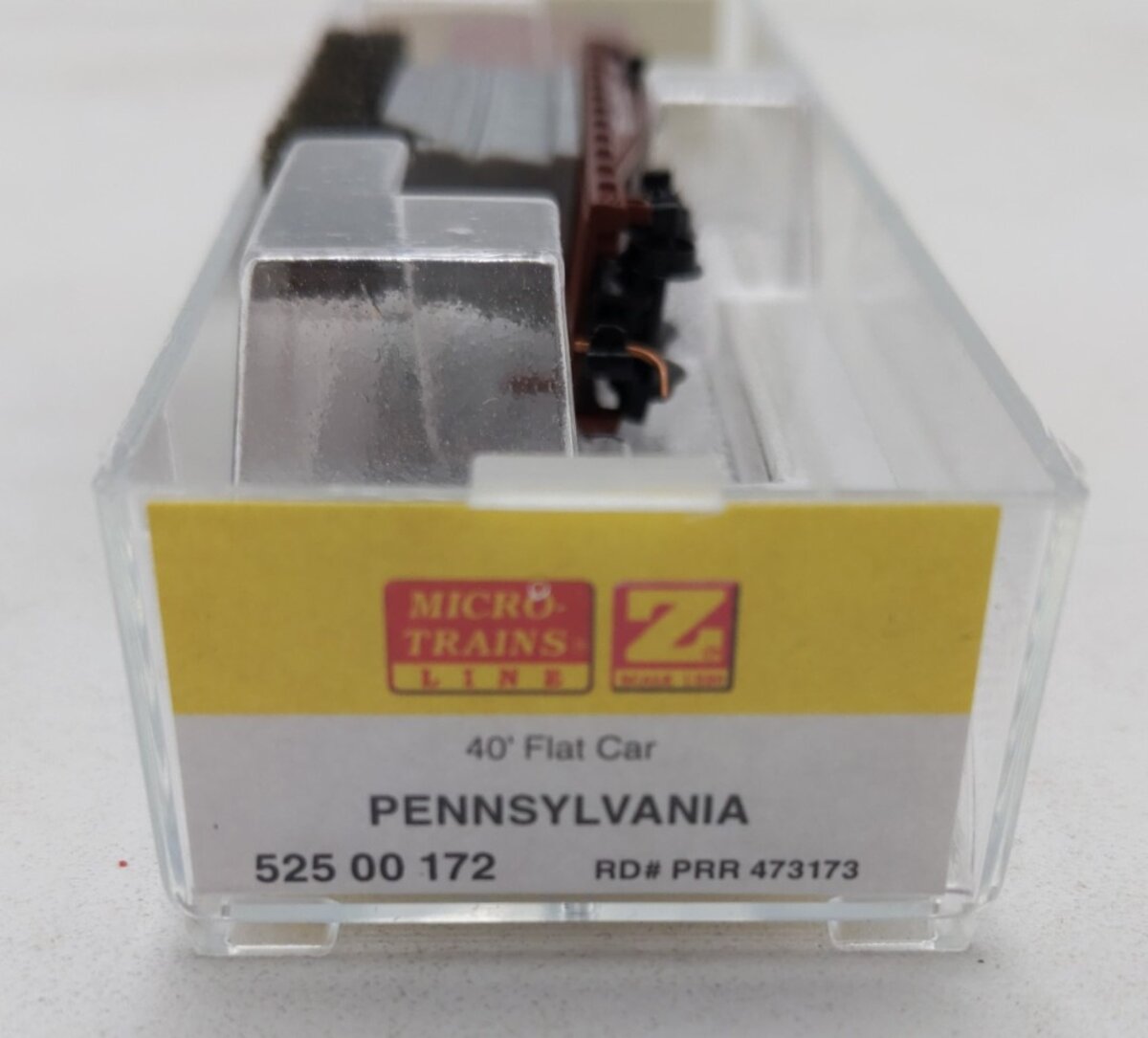 Micro Trains 52500172 Z Pennsylvania 40' Flat Car with Load #473173