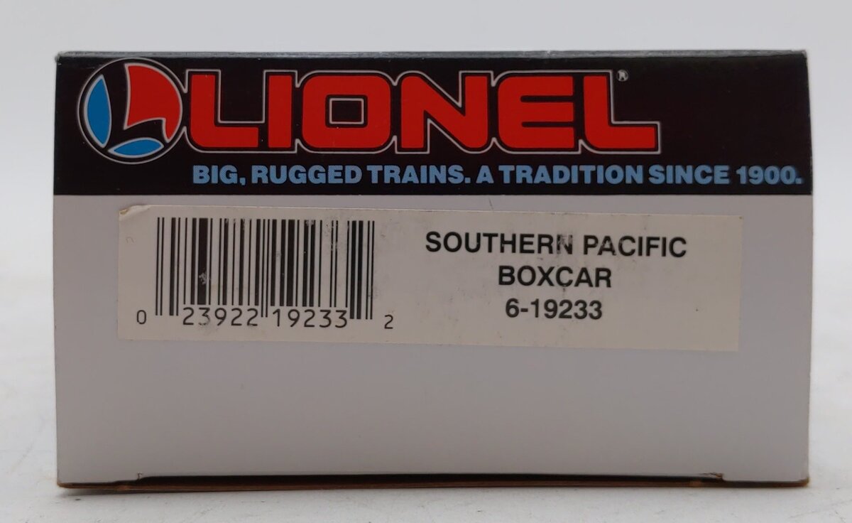 Lionel 6-19233 O Gauge Southern Pacific Boxcar LN/Box