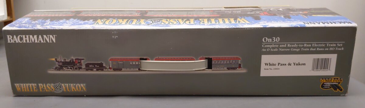 Bachmann Spectrum 25024 On30 Scale White Pass & Yukon Passenger Train Set