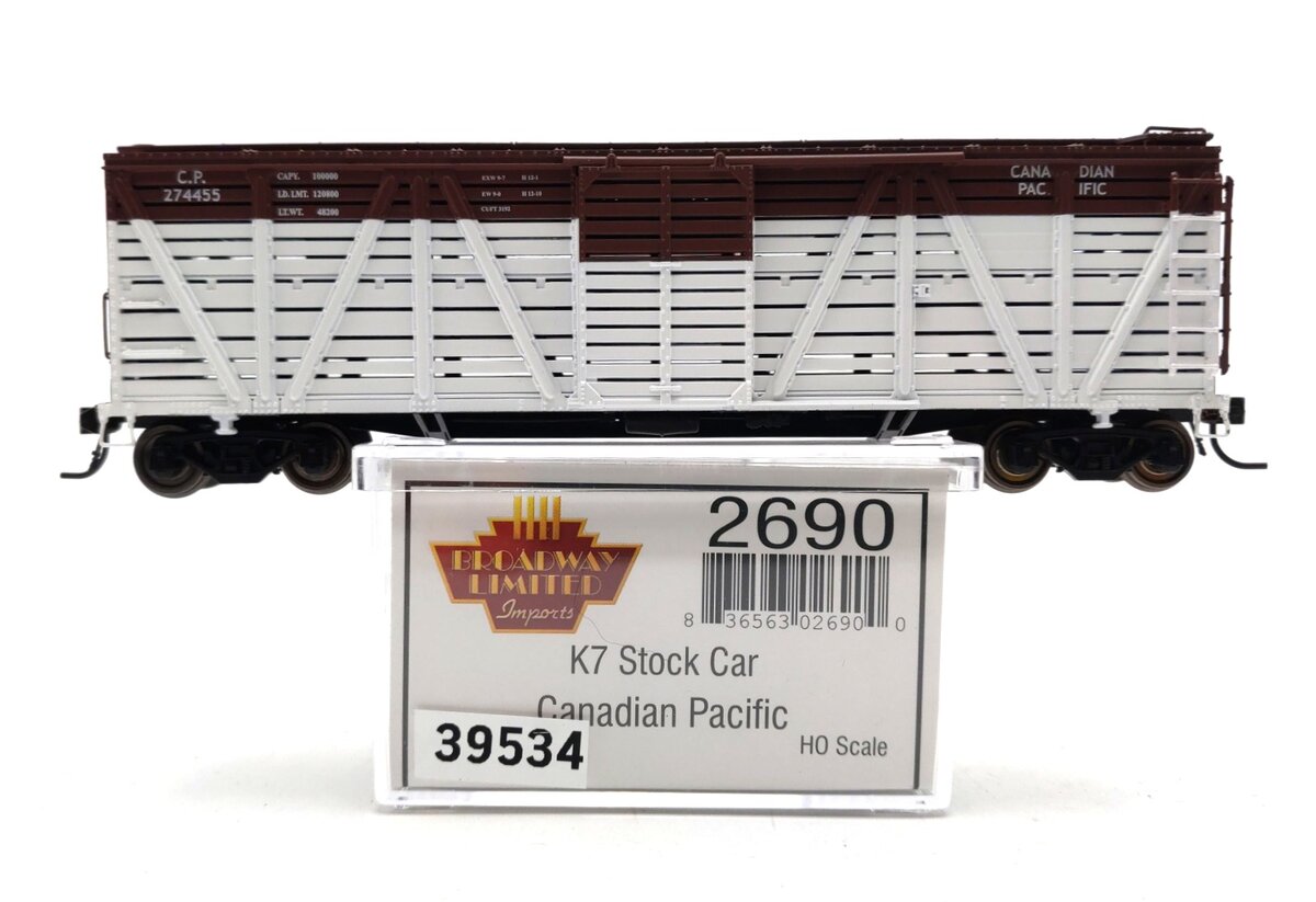 Broadway Limited 2690 HO Canadian Pacific PRR K7 Stock Car No Sound- Paragon2™