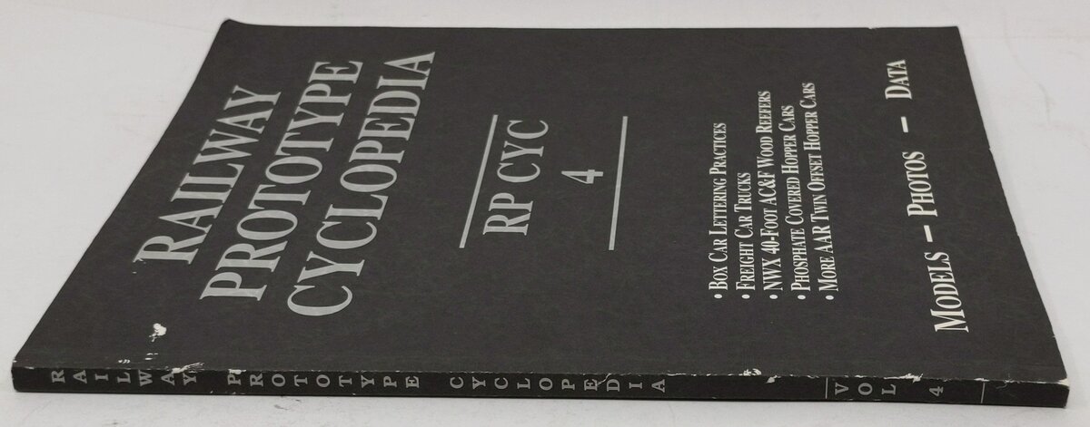 Railway Prototype Cyclopedia RP CYC 4 Paperback Book By Edwin D. Hawkins EX
