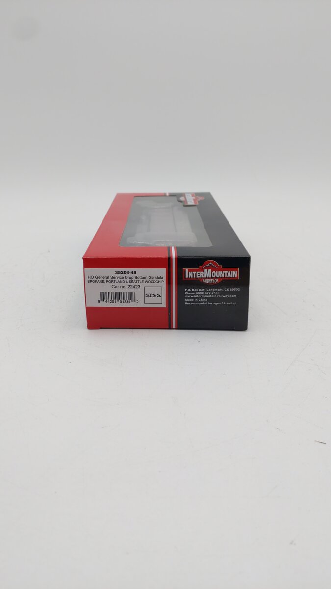 InterMountain 3520345 HO SP&S Drop Bottom Woodchip Gondola #22423
