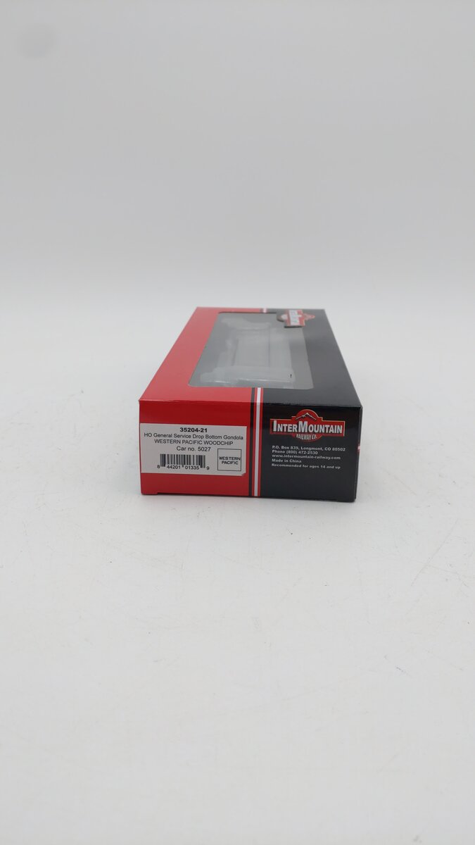 InterMountain 35204-21 HO Western Pacific Woodchip W/Drop Bottom GondolaCar#5027