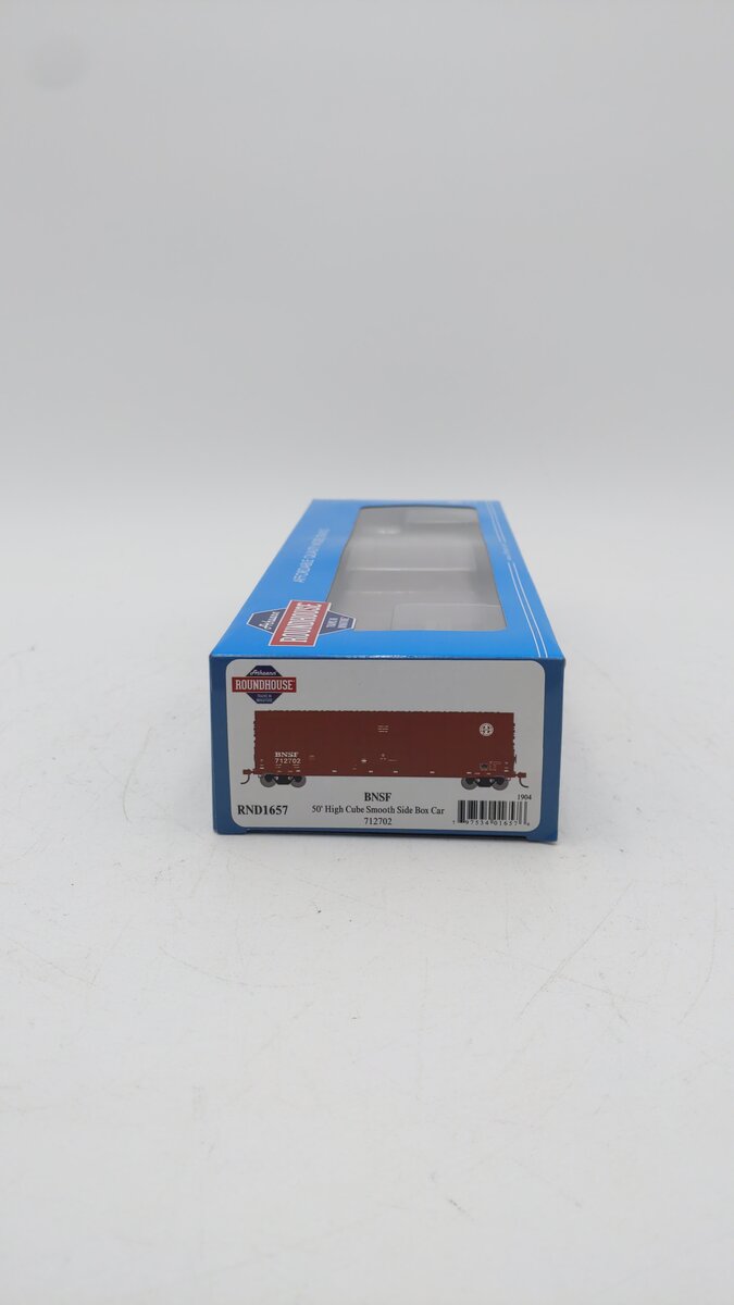 Roundhouse 1657 HO 50' BNSF Smooth HC Plug Box Car #712702
