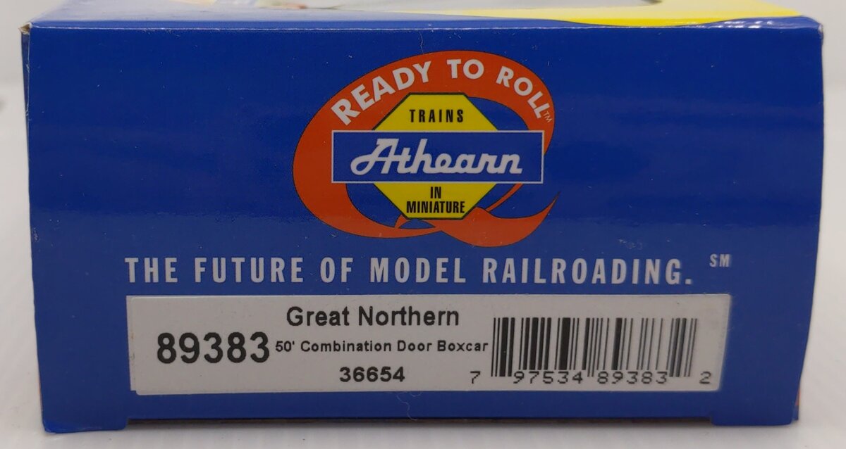 Athearn 89383 HO Great Northern 50' Combo Door Boxcar #36654