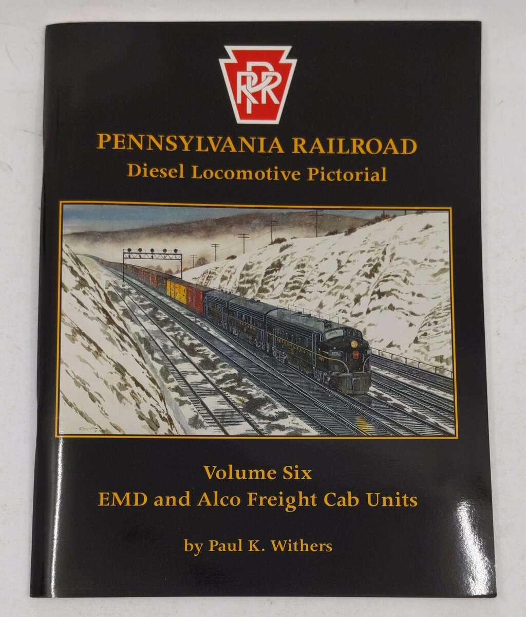 Pennsylvania Railroad Diesel Locomotive Pictorial Vol 6 Paperback Book LN