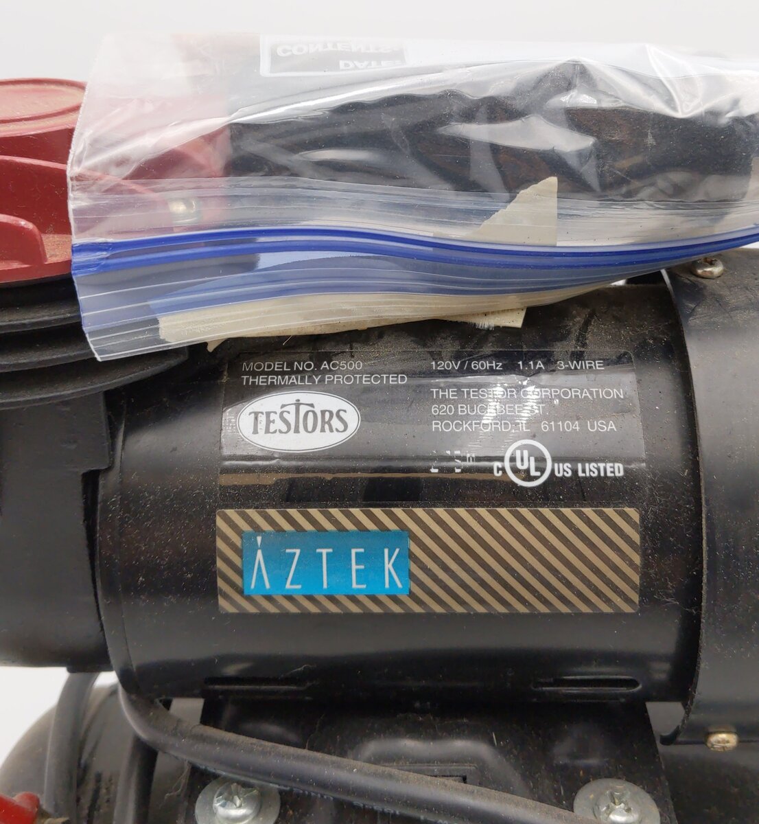 Testors AC500 Aztek Compact Airbrush Compressor EX
