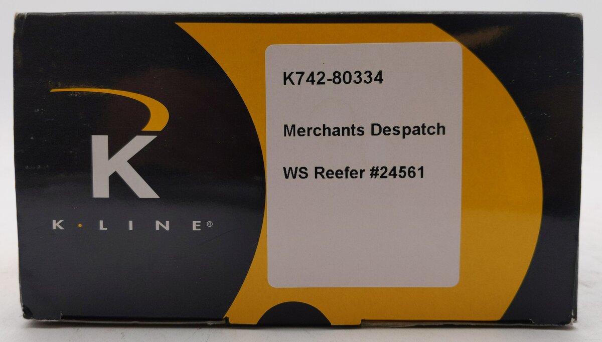 K-Line K742-8034 O Gauge Merchants Despatch Refrigerator Car #24561 LN/Box