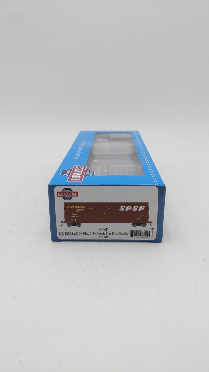 Roundhouse 88145 HO Scale SPSF 50' High Cube Double Door Plug Boxcar #291982